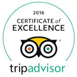 Travellers' Certificate of Excellence 2016